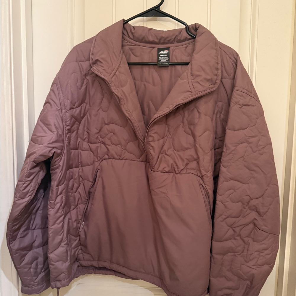 Avia Women's Dusty Rose Quilted Puffer Jacket